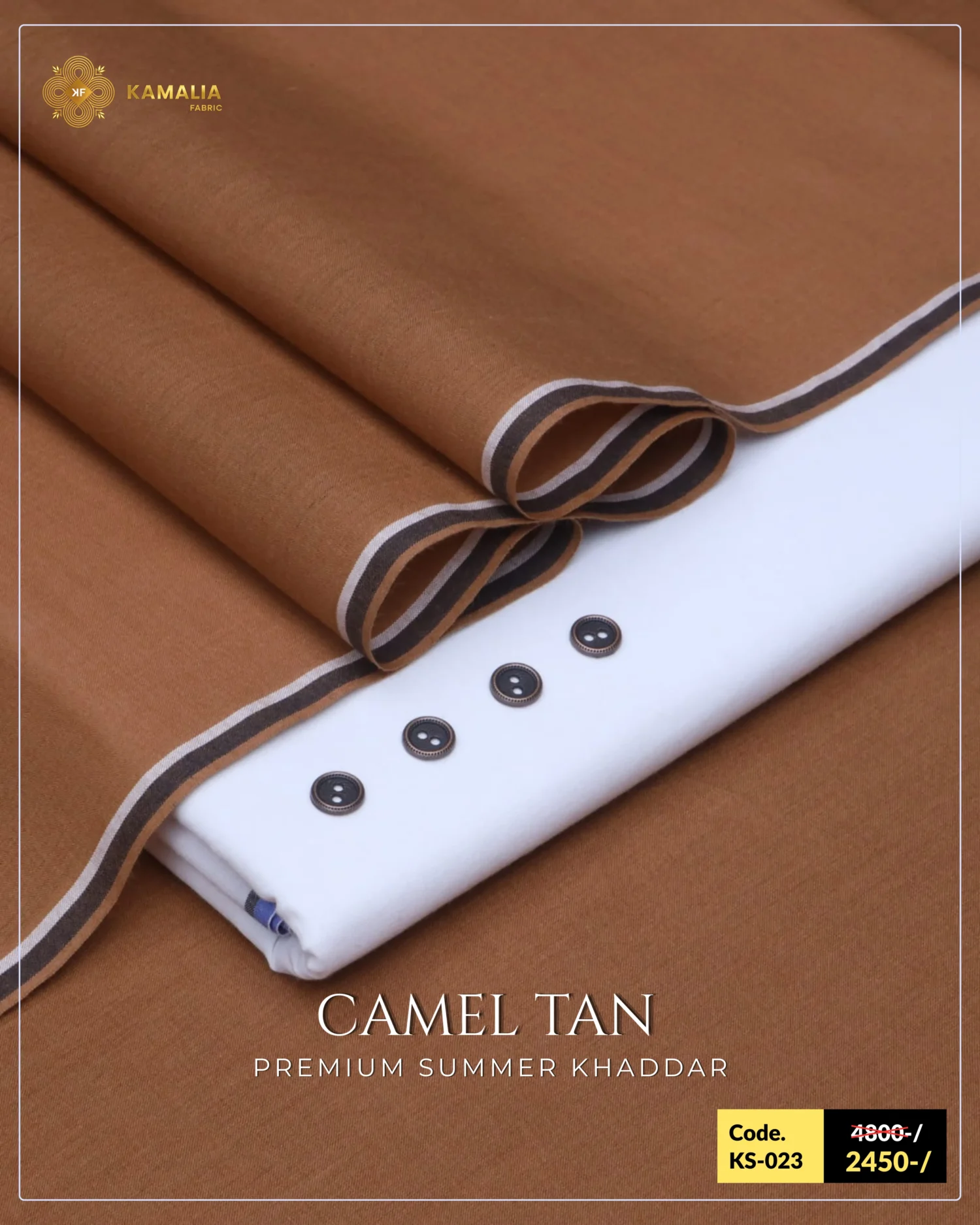 Camel Tan Khaddar