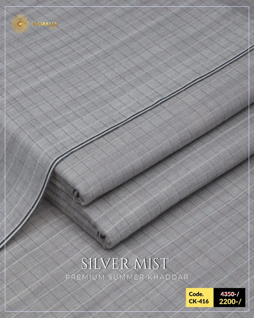 Silver Mist Khaddar